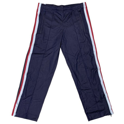 Dior Side Zip Logo Track Pants Bottoms Rayon Purple 143 P22 As011