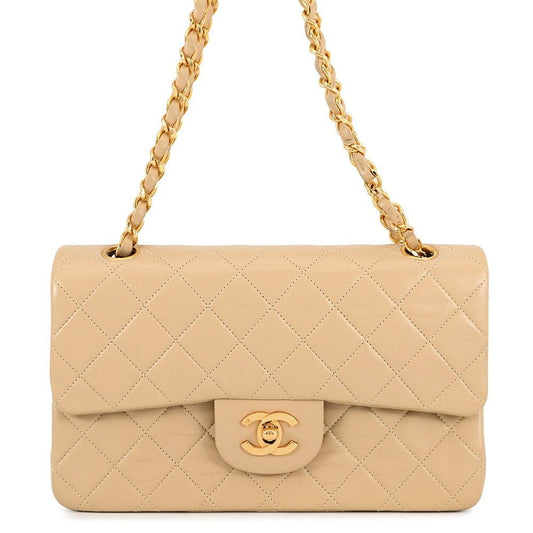 Chanel Chain Shoulder Bag Quilted 23 CC Logo Double Lambskin