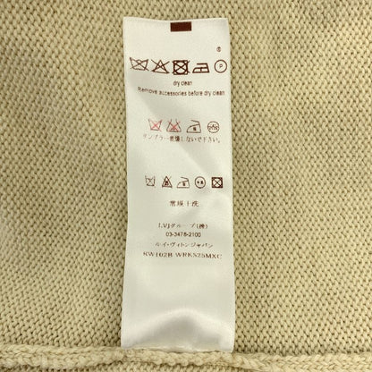 Louis Vuitton - Slit Summer Knit Sweater With Bijoux Embellishment - XS - Ivory