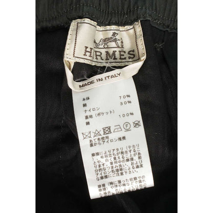Hermes 45560000 Nylon Blend Half Pants Men's 38 — view 3