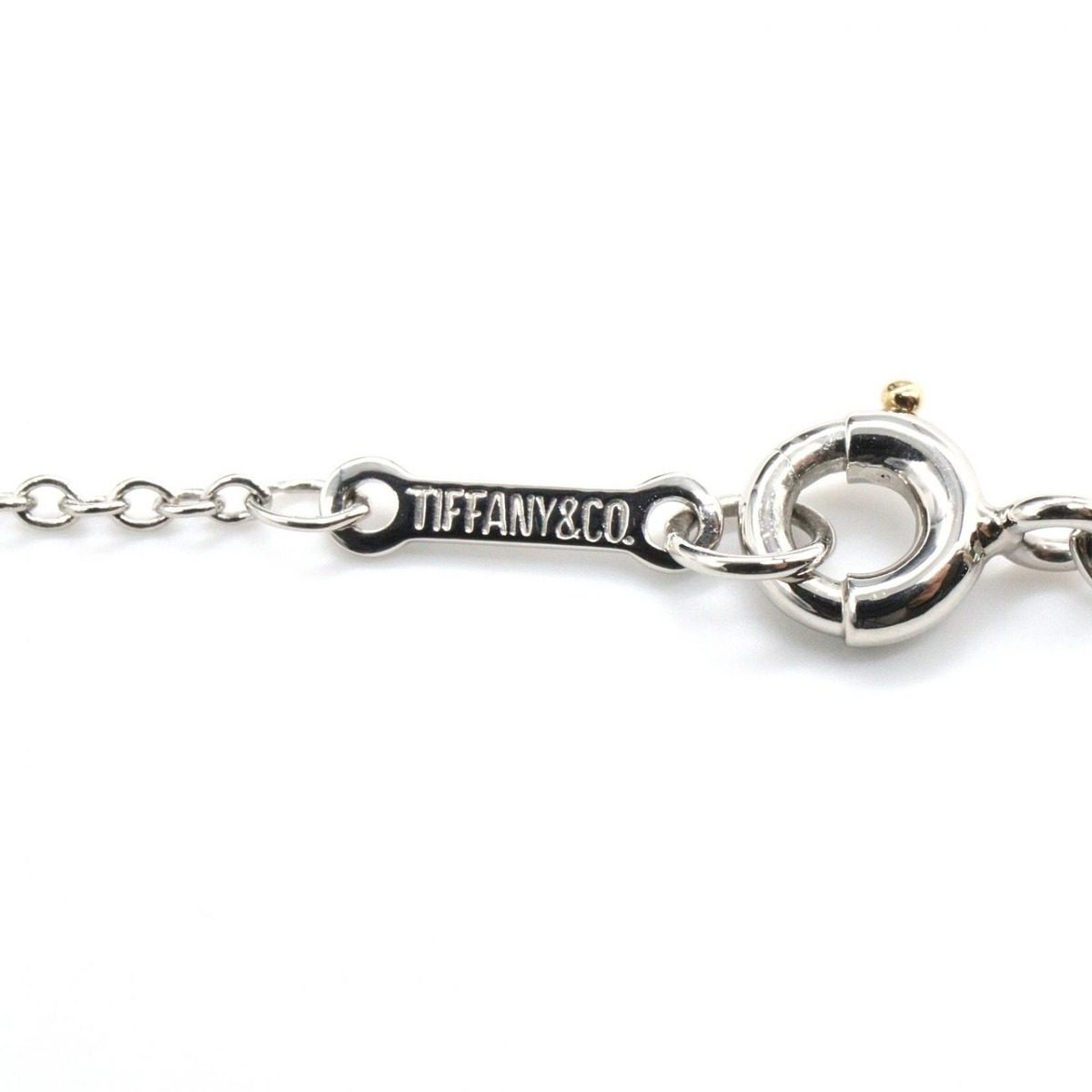 Tiffany & Co Necklace Small Cross Diamond 41 cm — view 3