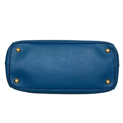 Prada Handbag Saffiano Leather Saffiano Leather Galleria Blue