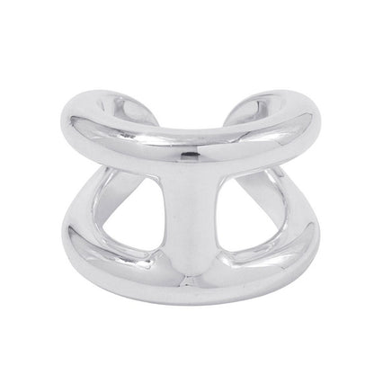 Hermes Ring Osmose GM Silver 52