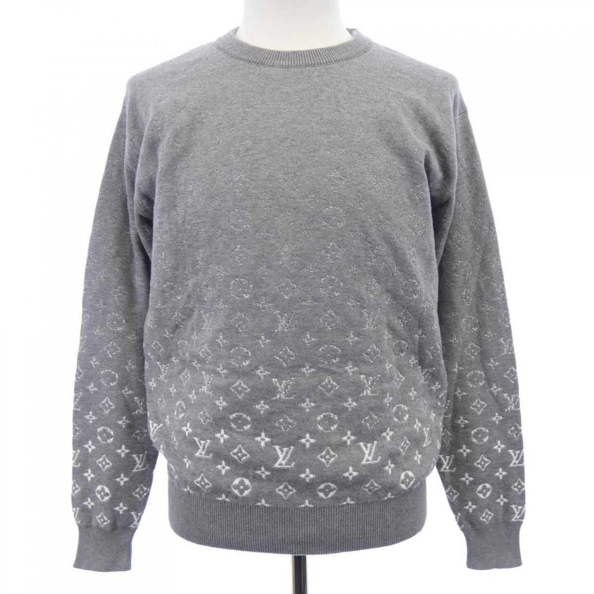 Louis Vuitton Gradient Monogram Crew Neck Knit Sweater