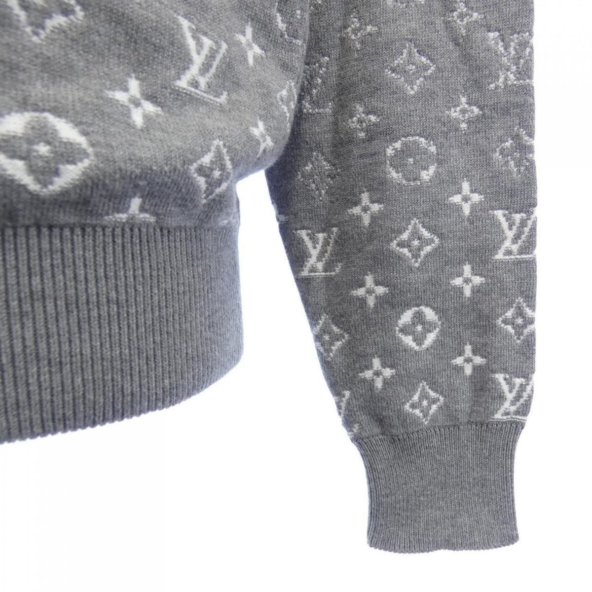 Louis Vuitton Gradient Monogram Crew Neck Knit Sweater — view 6