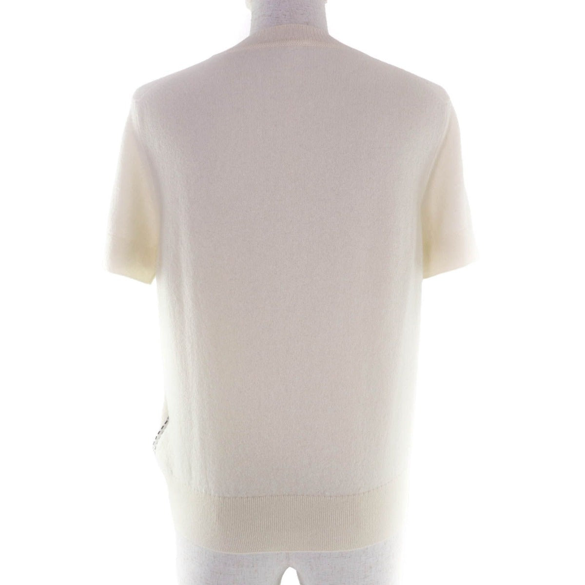 Hermes Cashmere Logo Stitch Design Short Sleeve — view 3