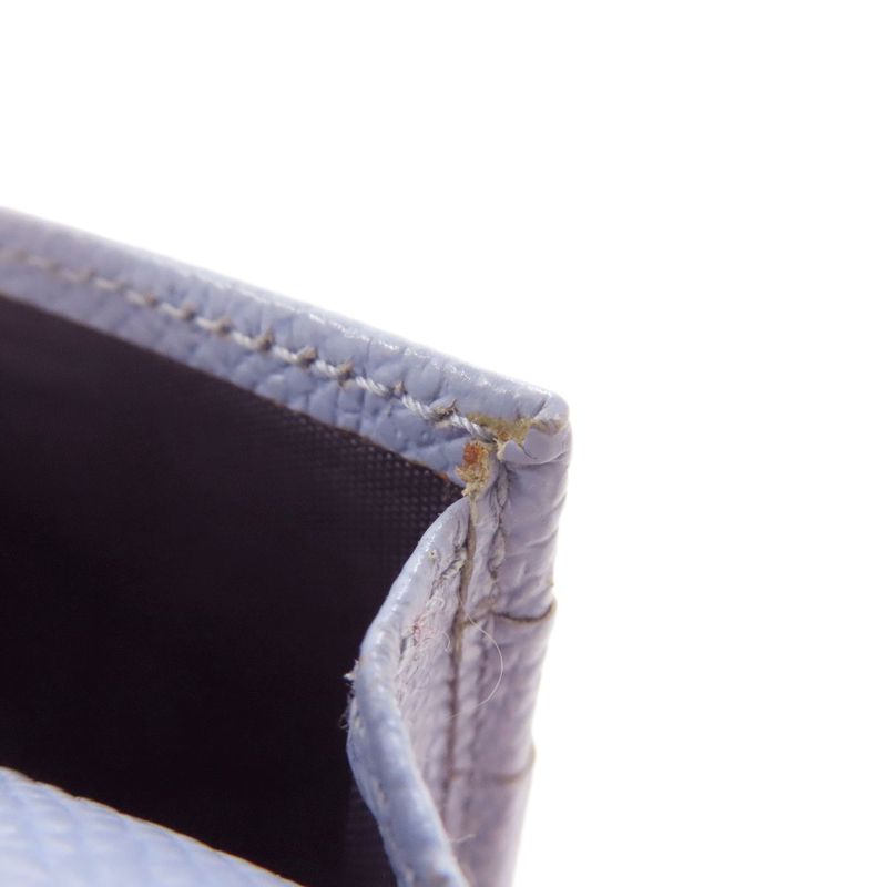 Christian DIOR Flower Card Case Leather Women