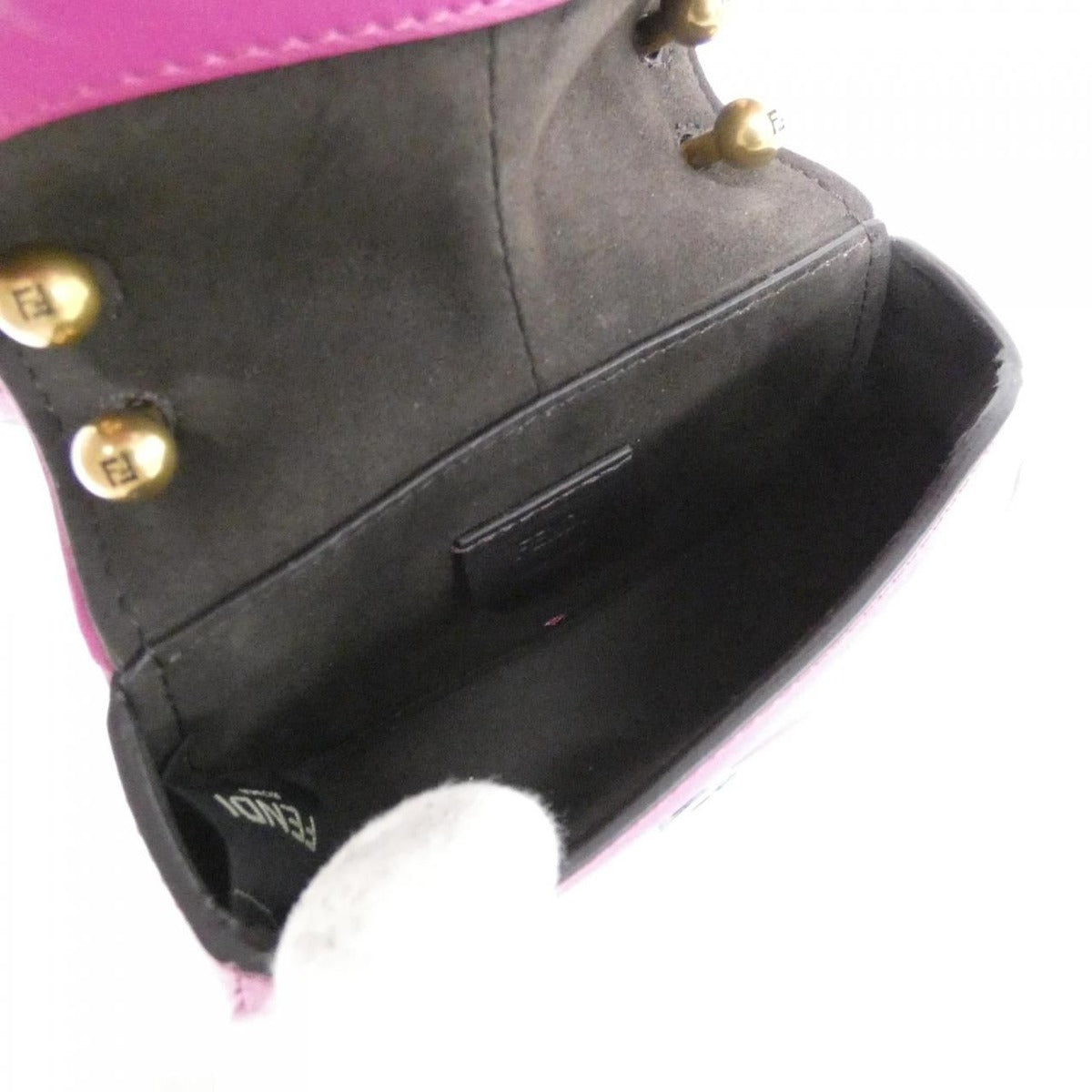 Fendi Camon Nano Shoulder Bag — view 8
