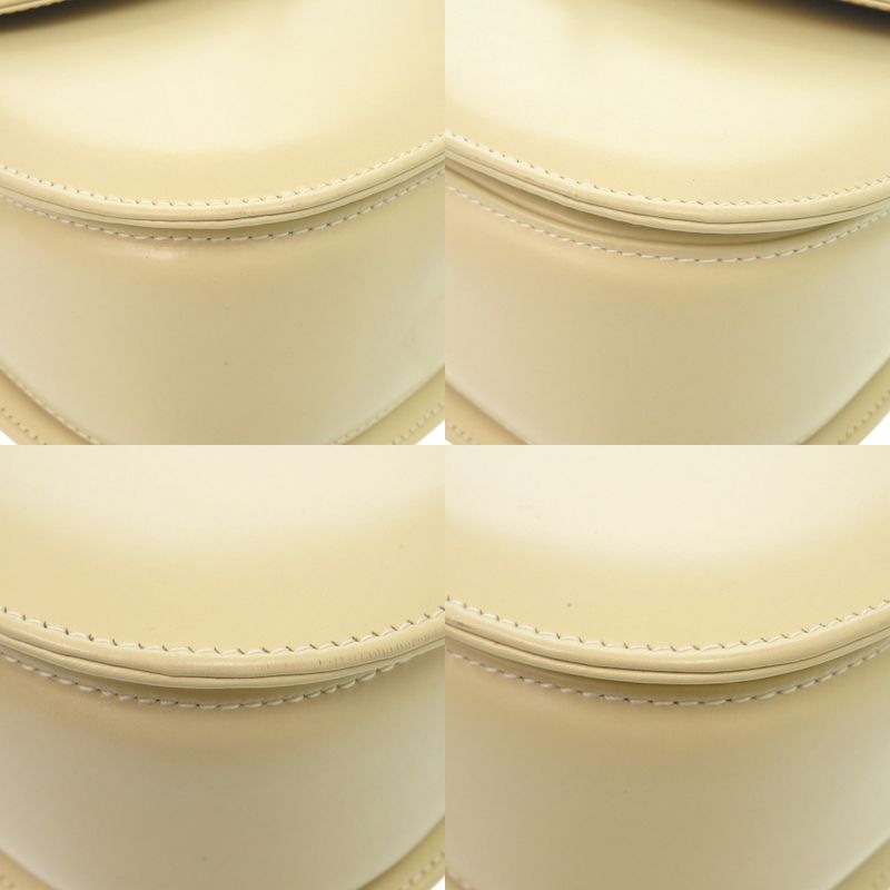 Gucci 2WAY Bamboo 000 1364 0633 Leather White Handbag White 0703 Gucci