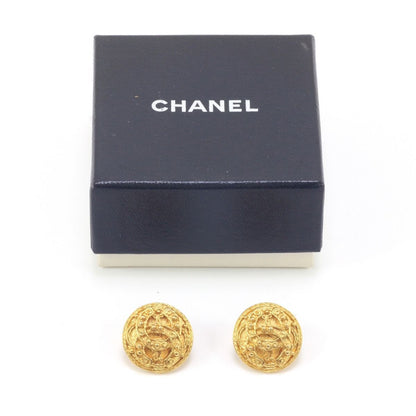 Chanel Round Coco Mark Gold