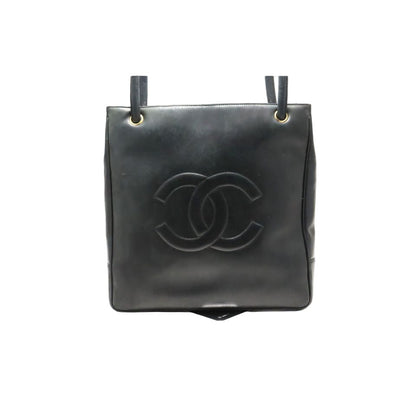 Chanel 1 Jumbo CC Logo GD Leather Tote