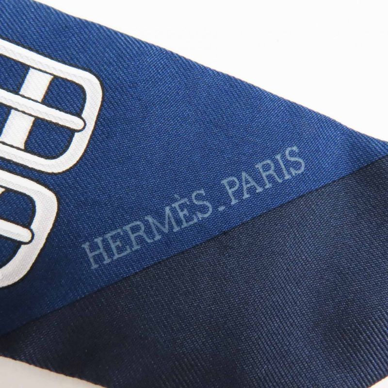 Hermes Twilley Junping Jumping 100% Silk Scarf Navy Multi With Box Made In