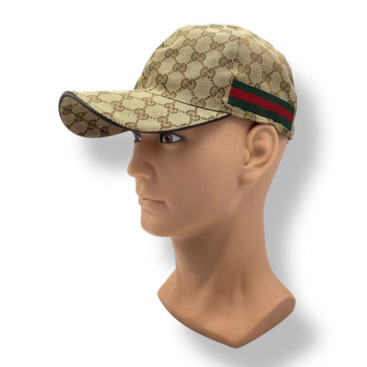 Gucci Cap GG Canvas Brown XL
