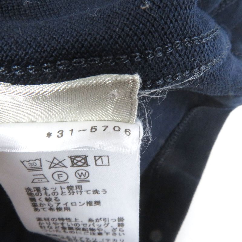 Hermes 2023 100% Cotton Short Sleeve Short Sleeved Polo Shirt Cut