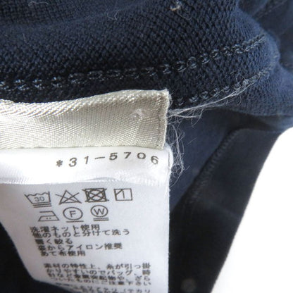 Hermes 2023 100% Cotton Short Sleeve Short Sleeved Polo Shirt Cut