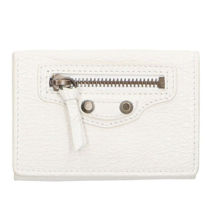 Balenciaga Trifold Leather Wallet