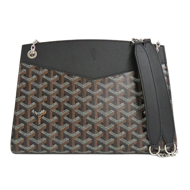 Goyard Louette Structured PM Black Canvas Cuff