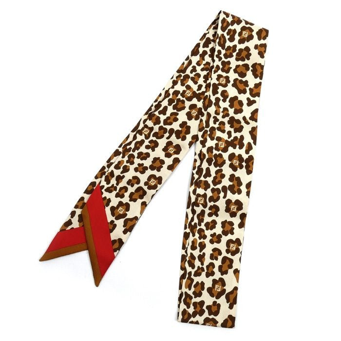 Fendi Rappi Leopard Scarf