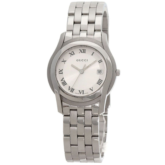 Gucci Round Face Watch SS
