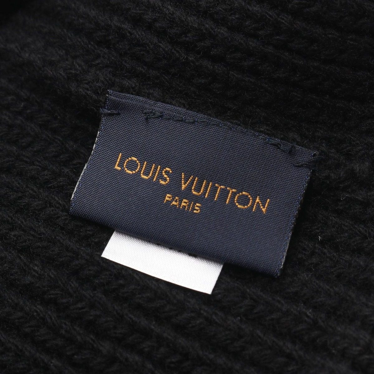 Louis Vuitton Knit Cap Bone LV Beanie Wool — view 3
