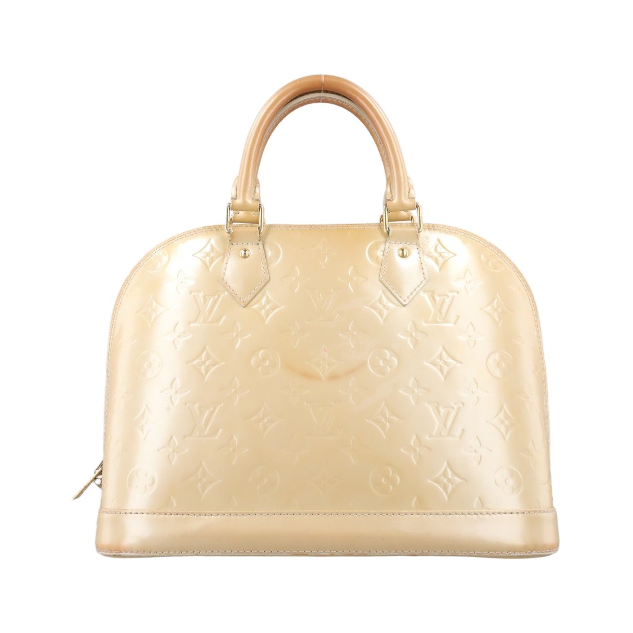 Louis Vuitton Alma PM Dune Vernis Handbag