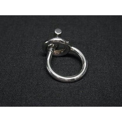 Hermes Echappee MM Ring 47 Silver — view 2