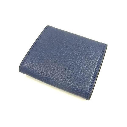 Gucci Coin Case Navy Leather — view 3