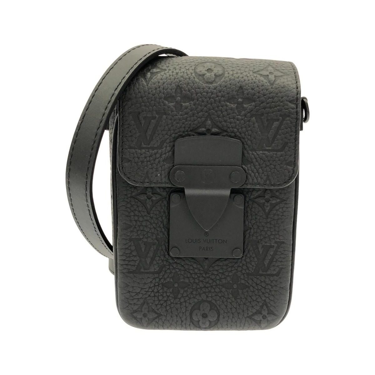 Louis Vuitton Taurillon Monogram S Rock Vertical Wearable Wallet Shoulder Bag