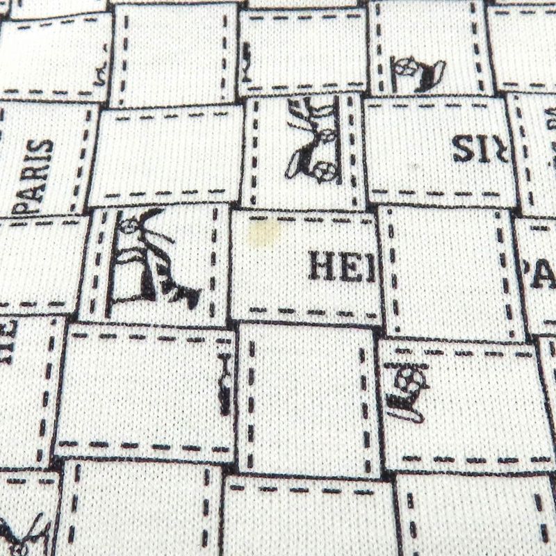 Hermes Short Sleeve T-shirt One Piece Bolduc AU Carre Bolduc Check