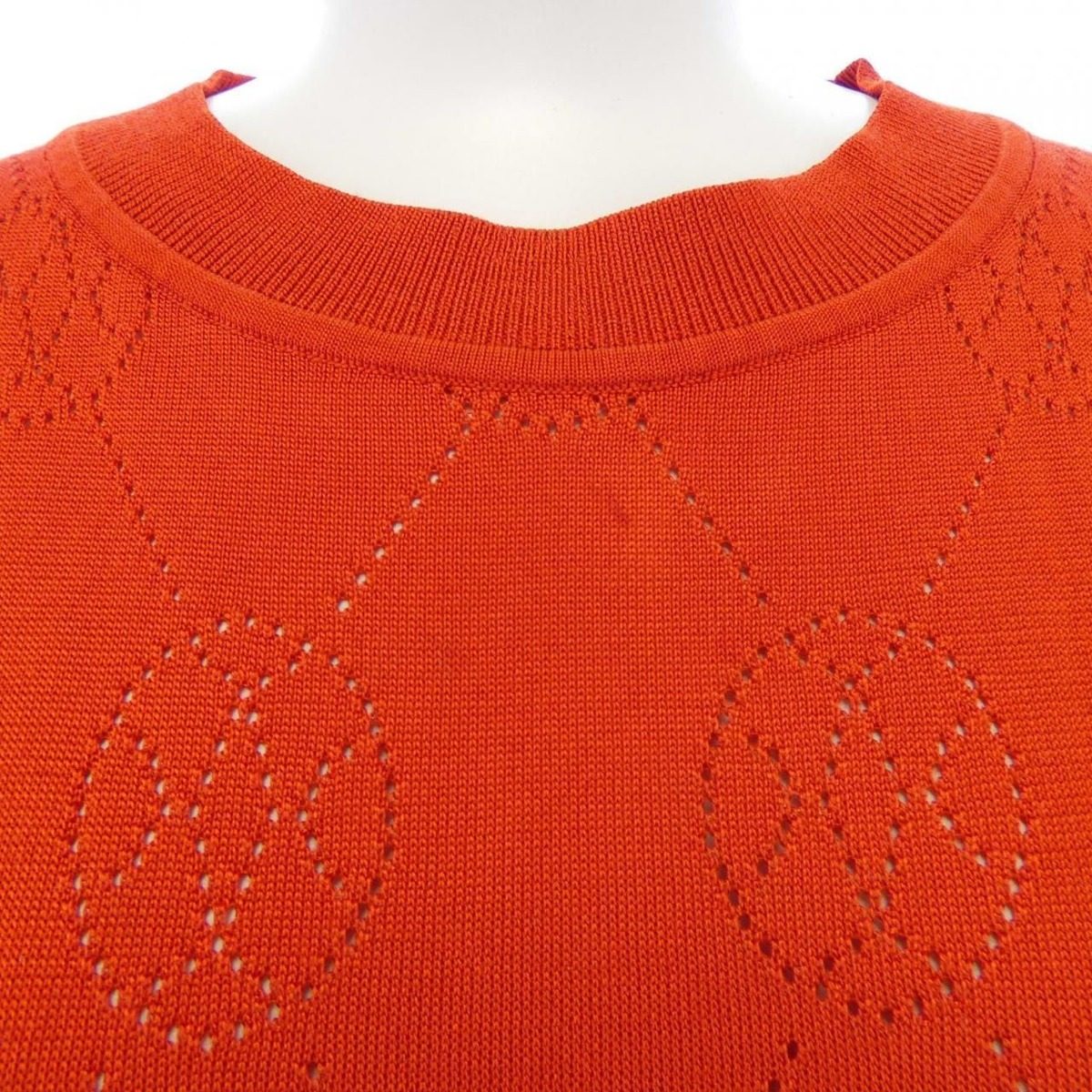 Hermes Lift Knit Top Red — view 6