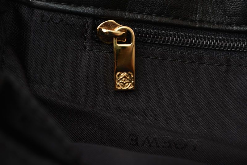 Loewe Flamenco Shoulder Bag Crossbody Anagram Loewe Bag Black Vintage