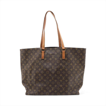 Louis Vuitton Monogram Cabas Alto M51152 Leather Tote Bag Shoulder Hand A4