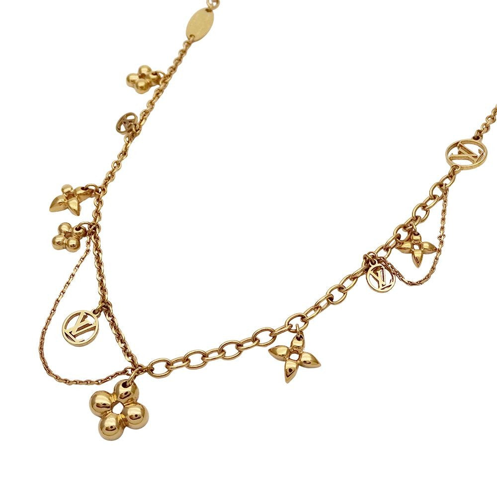 Louis Vuitton Necklace LV Collier Blooming Gold Choker
