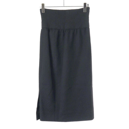 Chanel Vintage Jacket&skirt Vintage Setup Black 38