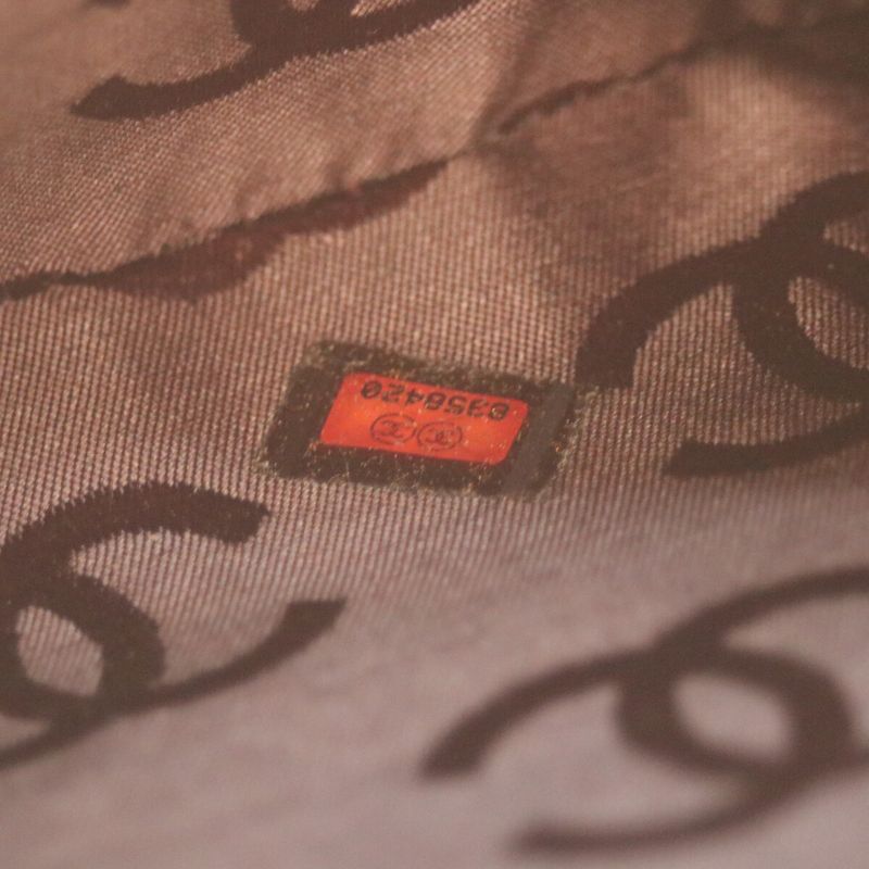 Chanel No 8 Brown Wild Stitch W Zipper Mini Boston Handbag Boston Bag Women