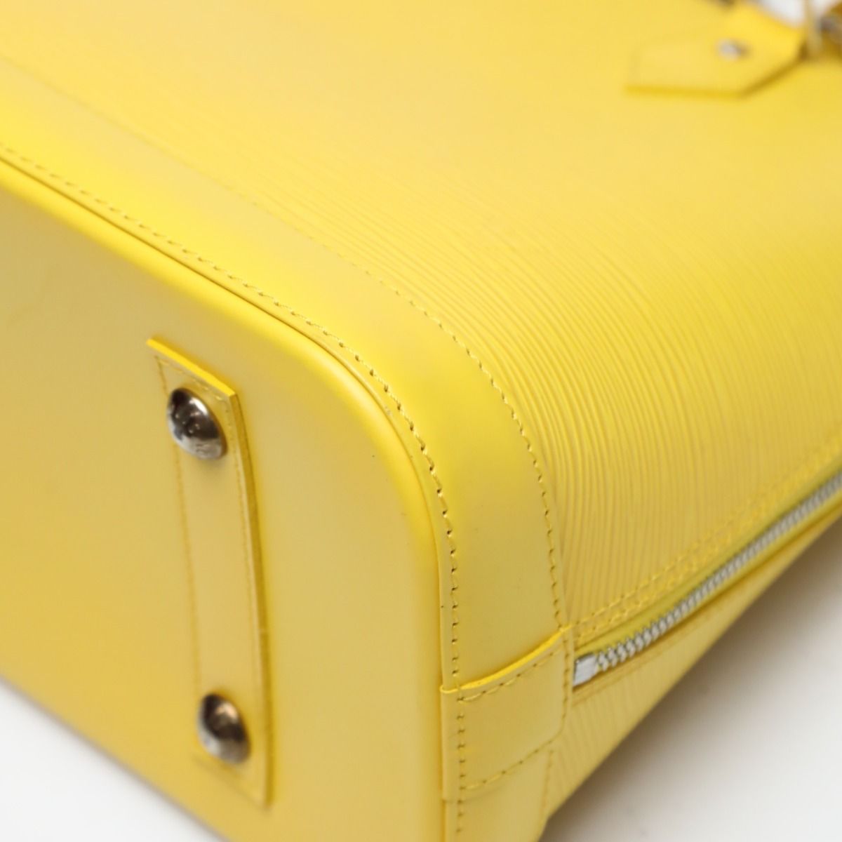 Louis Vuitton Epi Handbag Alma Citron
