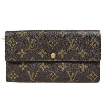 Louis Vuitton Long Wallet Monogram Porte Monet Cles Di 61ec360
