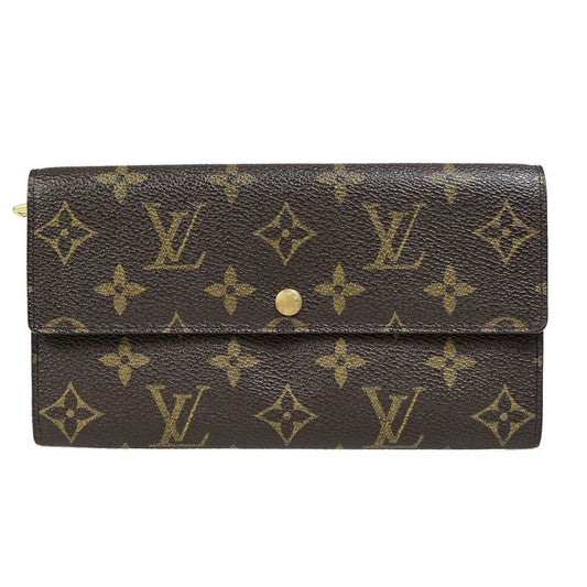 Louis Vuitton Long Wallet Monogram Porte Monet Cles Di 61ec360