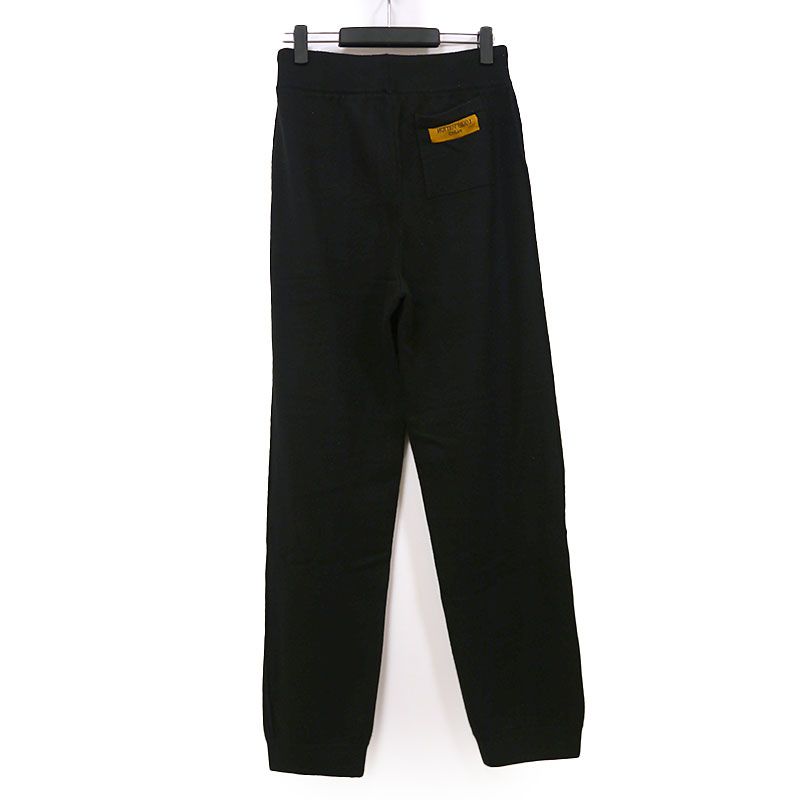 Louis Vuitton Knit Pants Rm201q JZE Hin47w XS Black