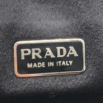 Prada Velour Hand Black Mini Bag Purse