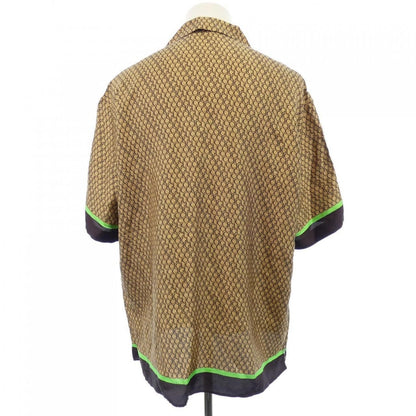 Gucci S/S Shirt Silk Brown — view 2