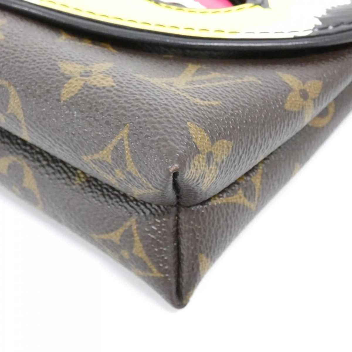 Louis Vuitton Monogram Pochette Kabuki Mask Shoulder Bag — view 3