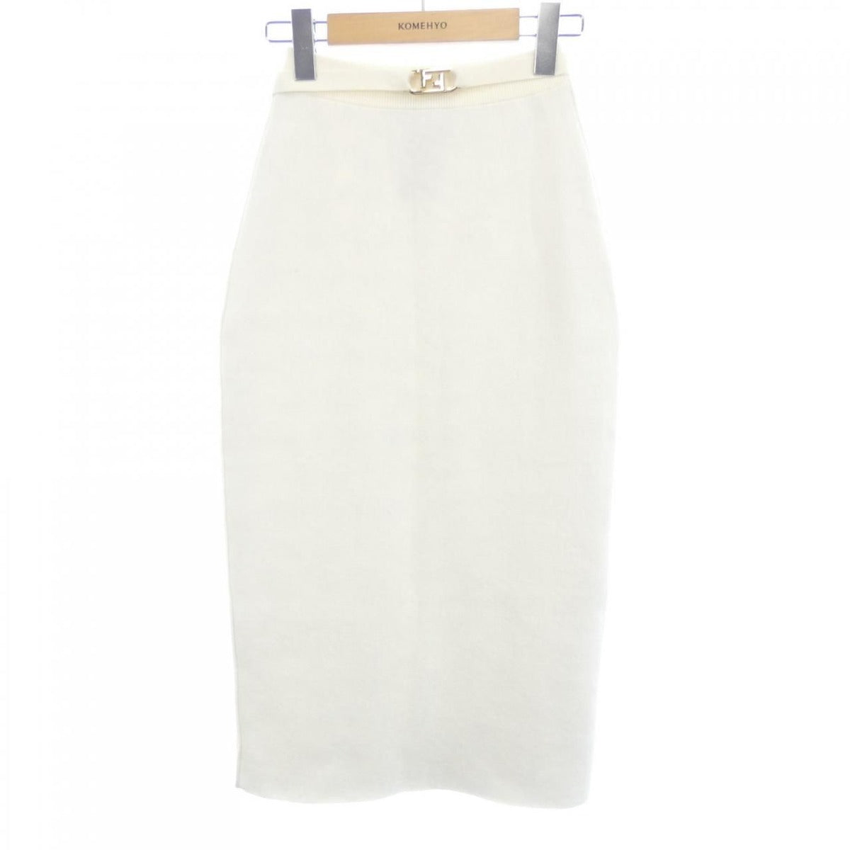 Fendi Ajth Skirt White 40 Translucency