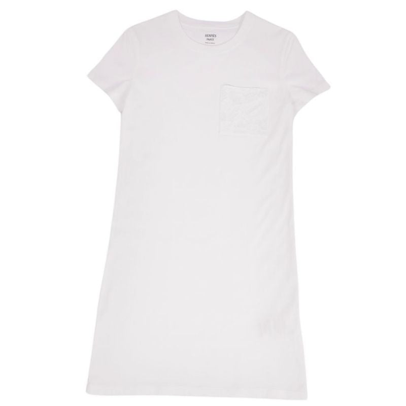 Hermes Dress 22 SS T-Shirt Cut and Sewn Short Sleeves