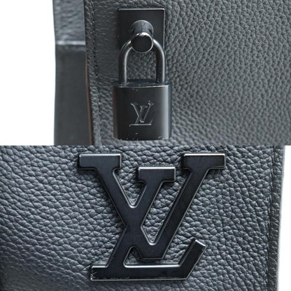 Louis Vuitton Take Off Tote Bag Aerogram Black M57308 IC Chip Men's Used