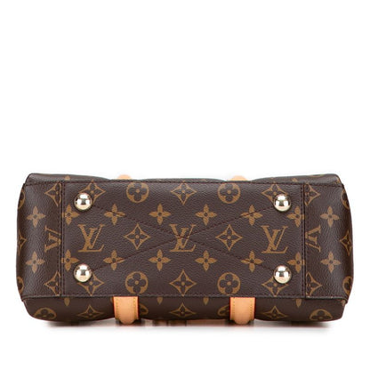 Louis Vuitton Monogram Soufflot BB Handbag Shoulder Bag 2WAY M44815 Brown PVC