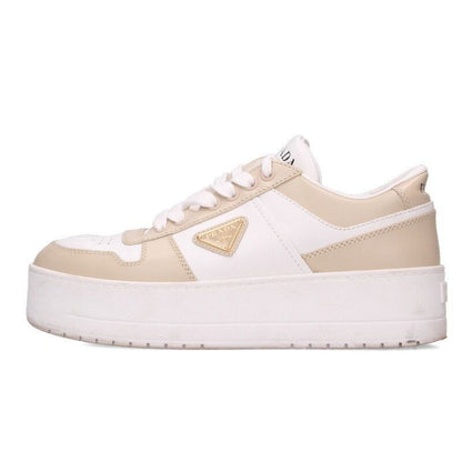 Prada Downtown Triangle Logo Plato Sneakers 38.5