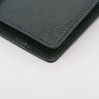 Louis Vuitton Agenda MM Taiga Black Ruler With Refill