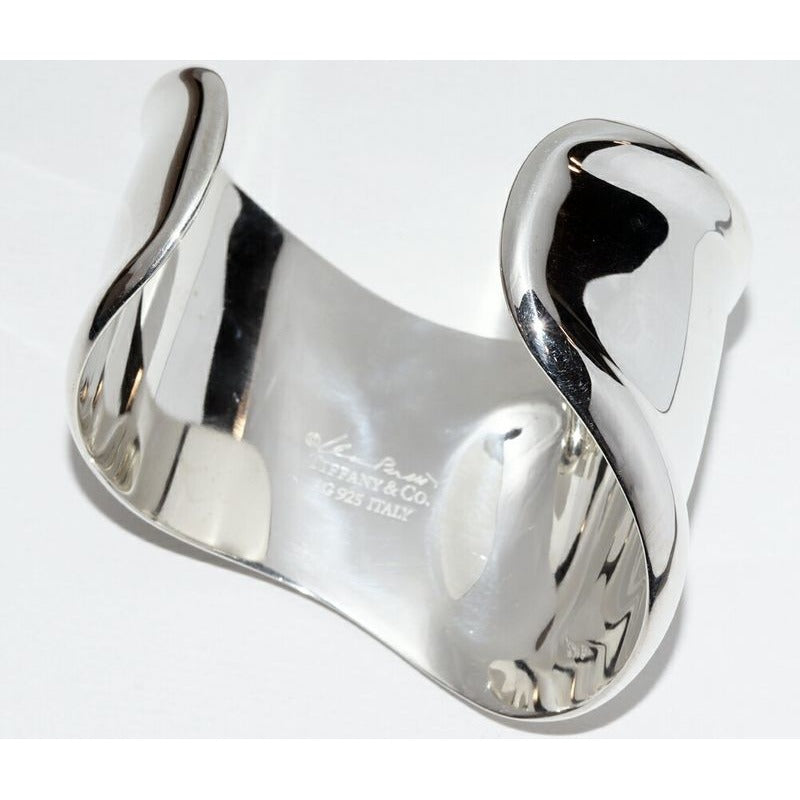 Tiffany & Co Bangle SV Elsa Peretti Small Bone Cuff Medium For Right Hand — view 3