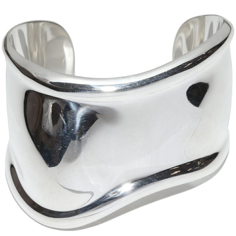 Tiffany & Co Bangle SV Elsa Peretti Small Bone Cuff Medium For Right Hand